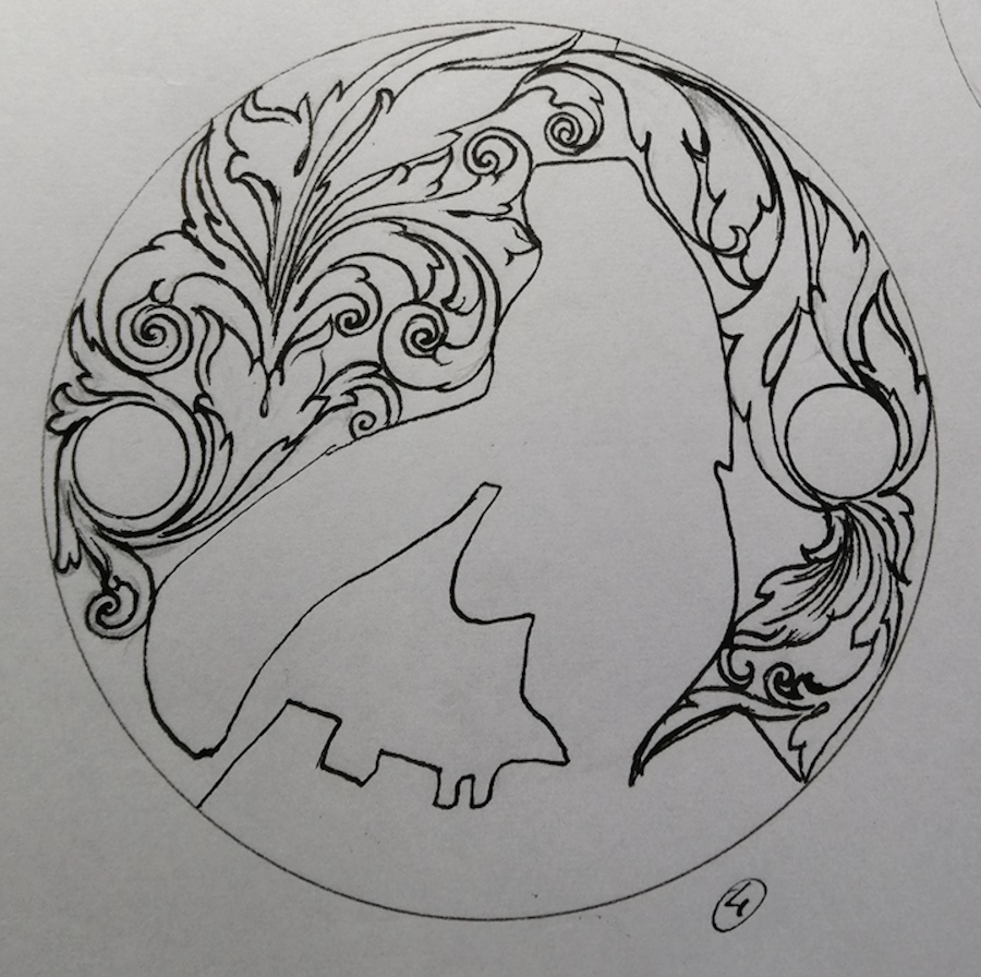 Étude du décor Feuillage